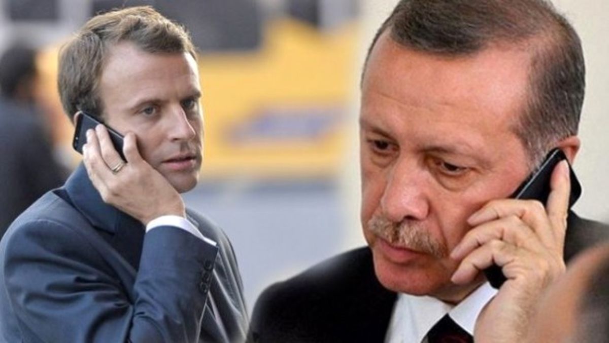 درخواست اردوغان از مکرون در مورد بخش ترک نشین قبرس