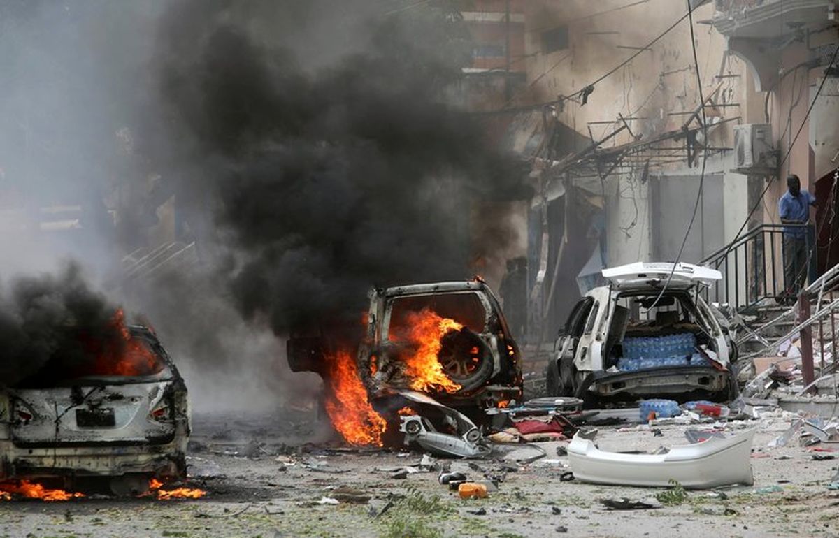 انفجار ۲ خودرو بمب گذاری شده در شهر دوما در غوطه شرقی دمشق
