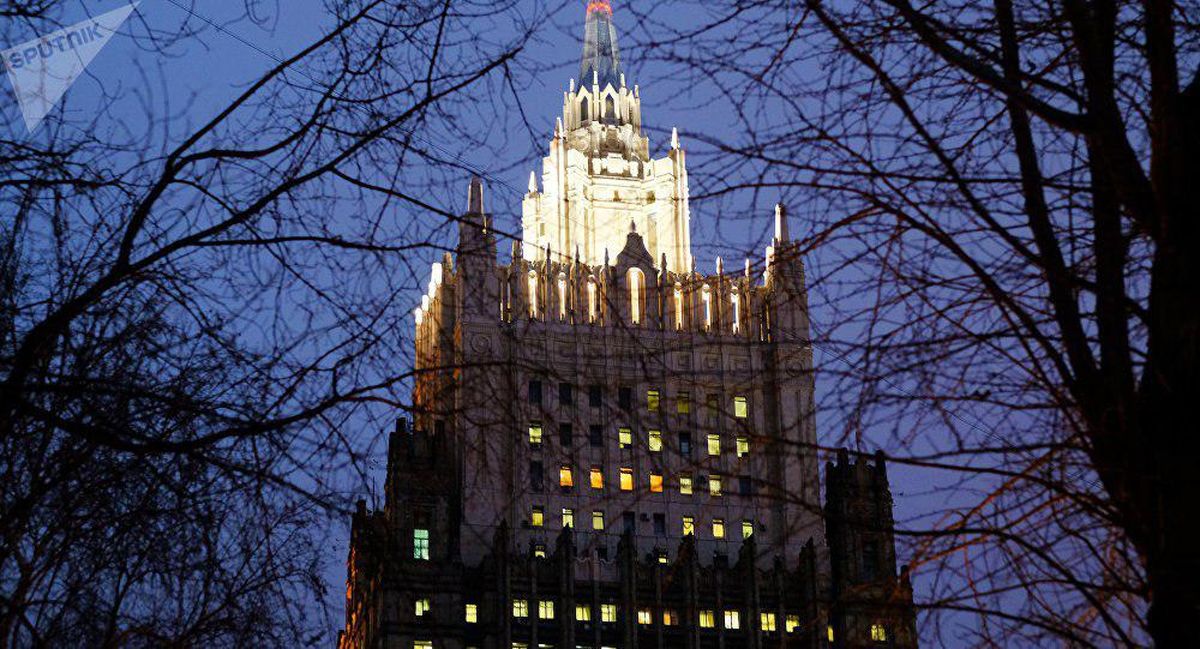 تخلیه ساختمان وزارت امور خارجه روسیه به دلیل تهدید بمب‌گذاری
