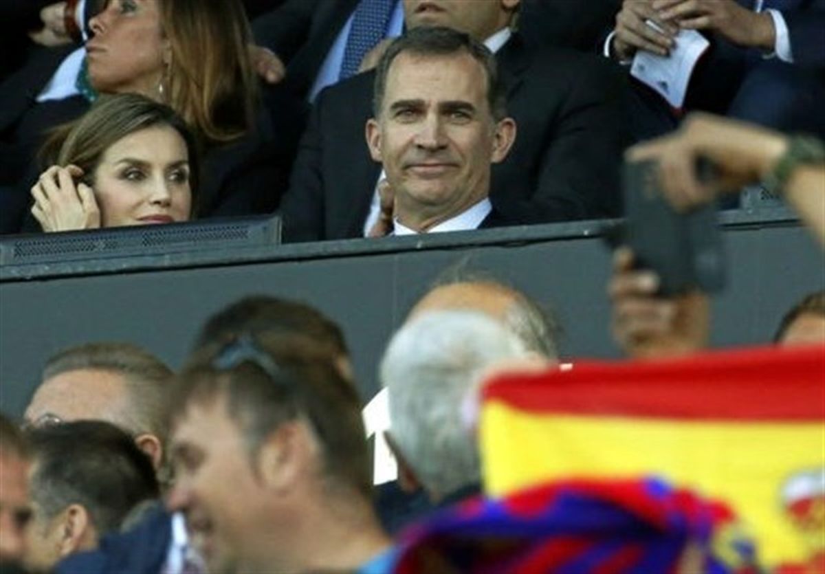 رو گرداندن سیاستمداران اسپانیا از فینال جام پادشاهی