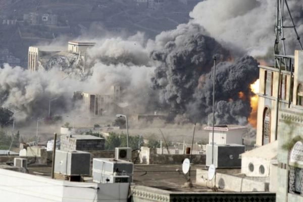 حمله هوایی جنگنده های سعودی به یک مراسم عروسی در حجه یمن