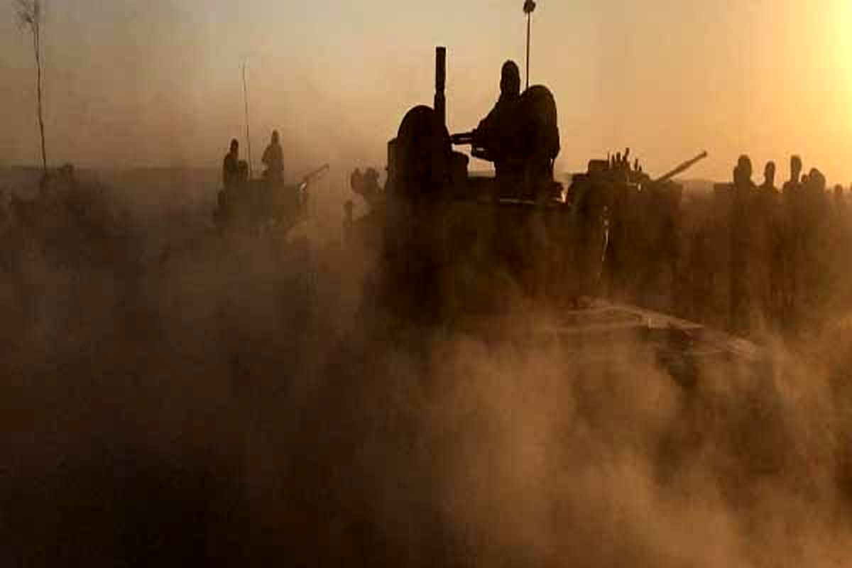 آتش سنگین ارتش سوریه بر مواضع تکفیری‌های داعش