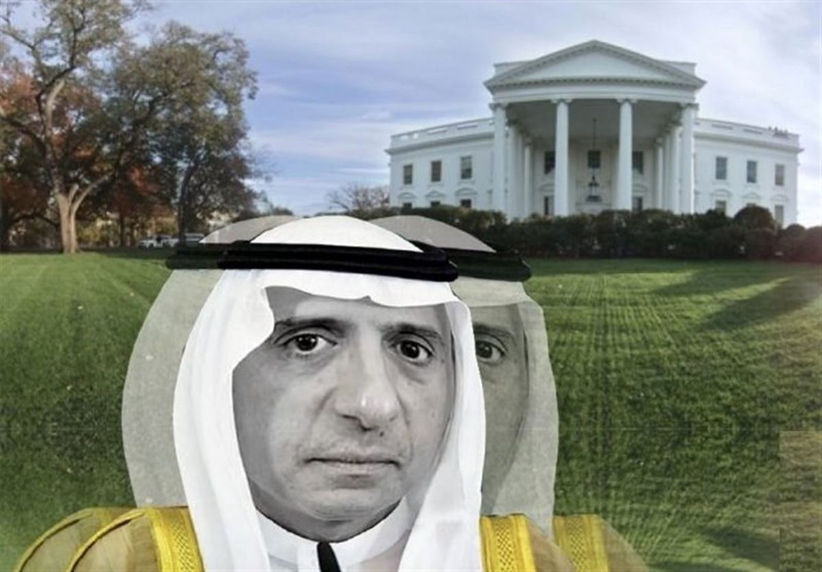 روزنامه قطری: وزیر خارجه سعودی یاوه‌گویی است که خود را سخنگوی کاخ سفید می‌داند