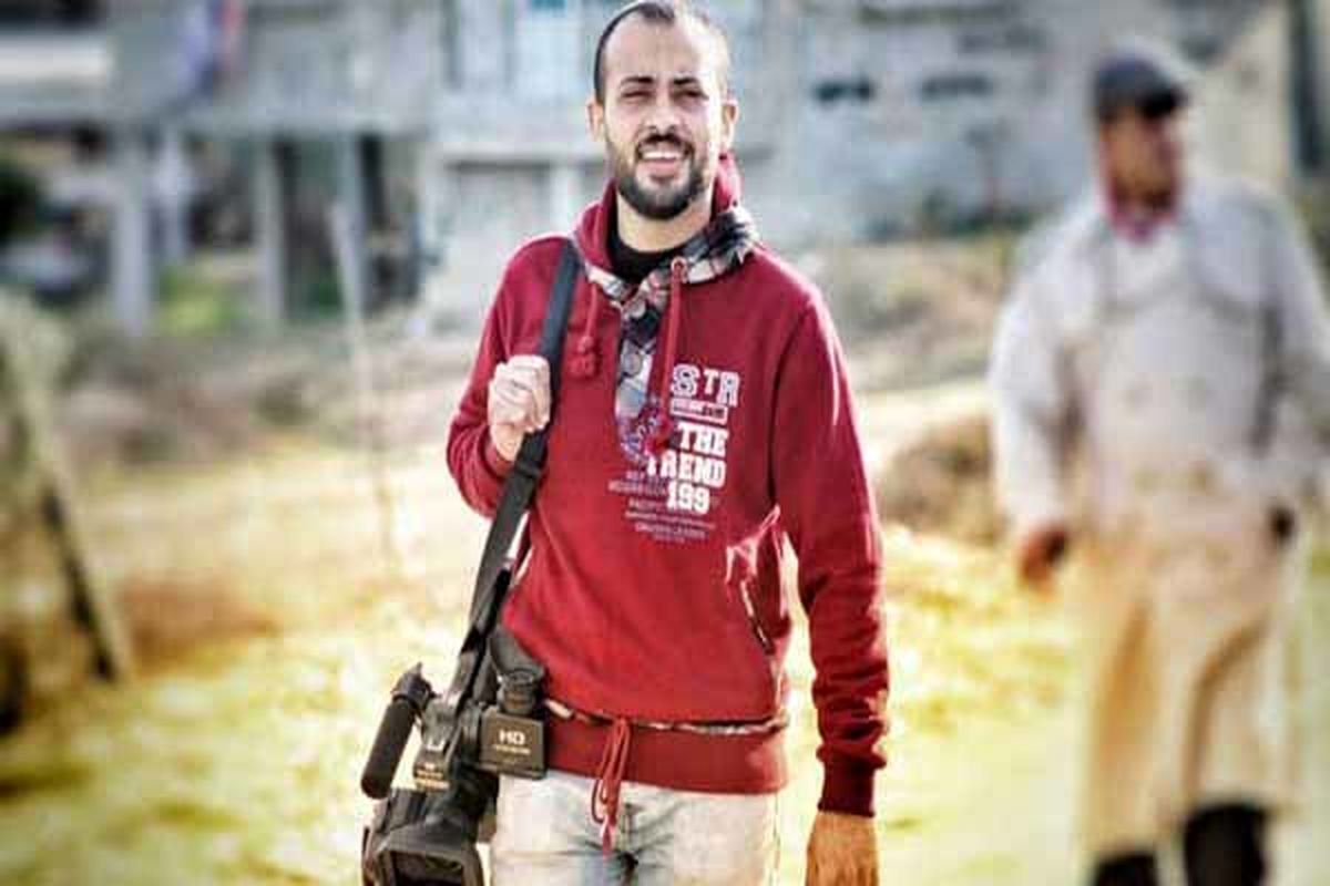 «احمد ابو حسین» خبرنگار فلسطینی شهید شد