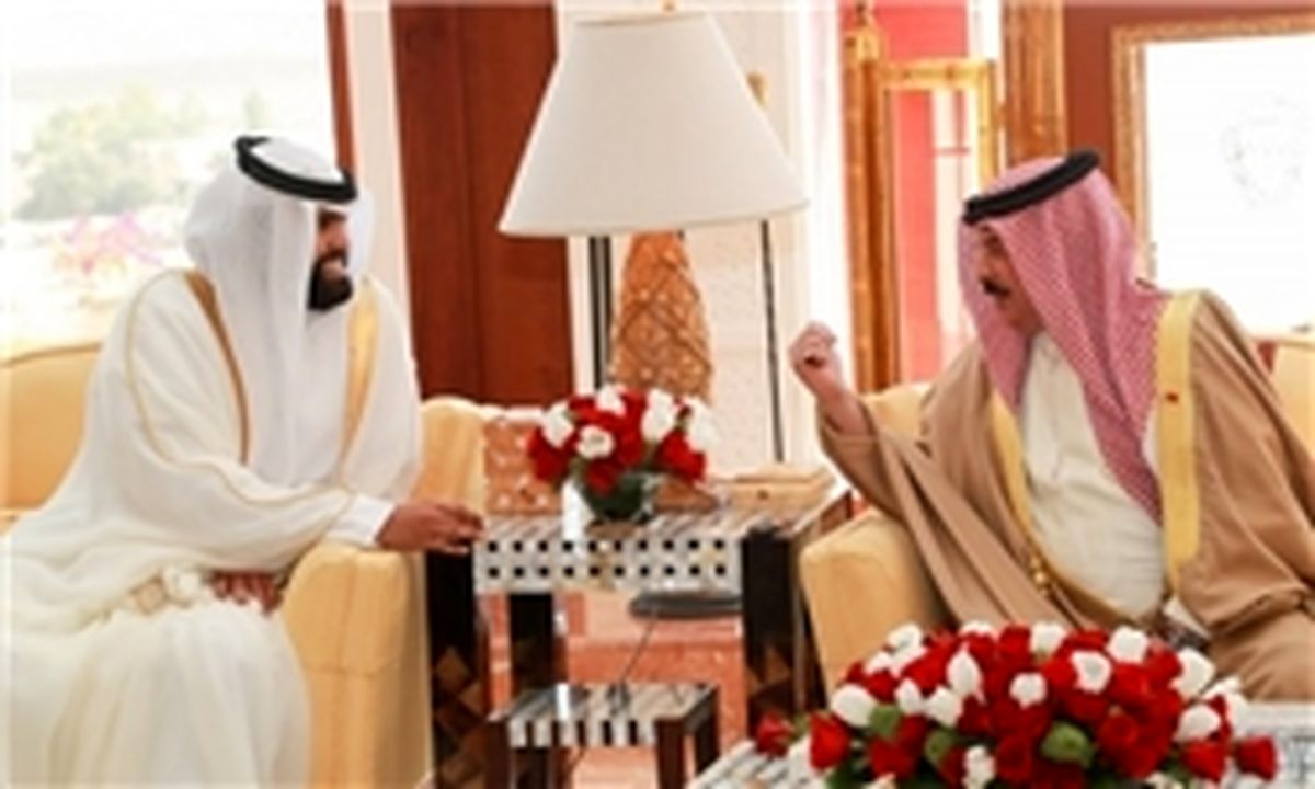 معارض قطری با پادشاه بحرین دیدار کرد