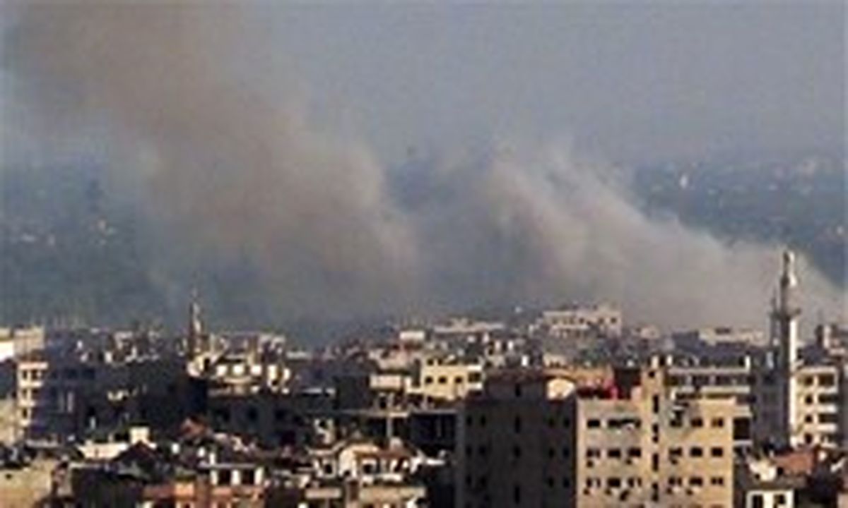 حمله خمپاره‎ای تروریست‎ها به دمشق