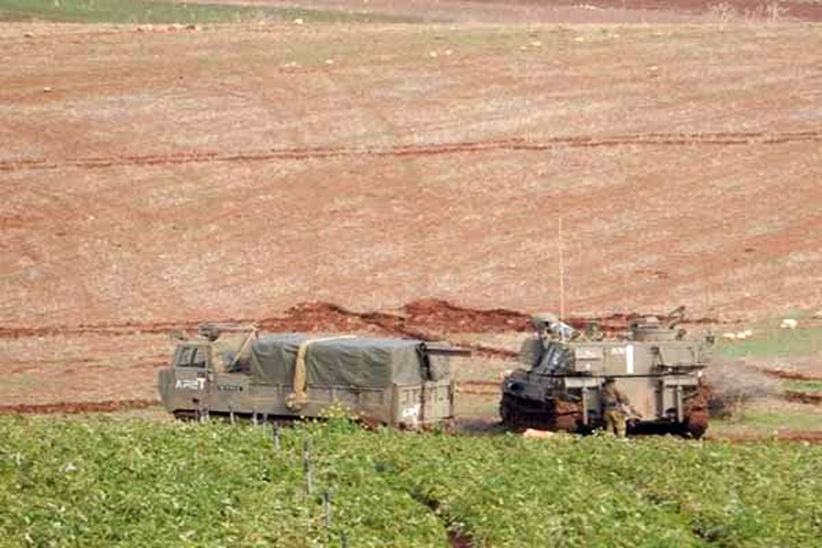 خودروهای نظامیان صهیونیست در نزدیکی اریحا هدف قرار گرفت