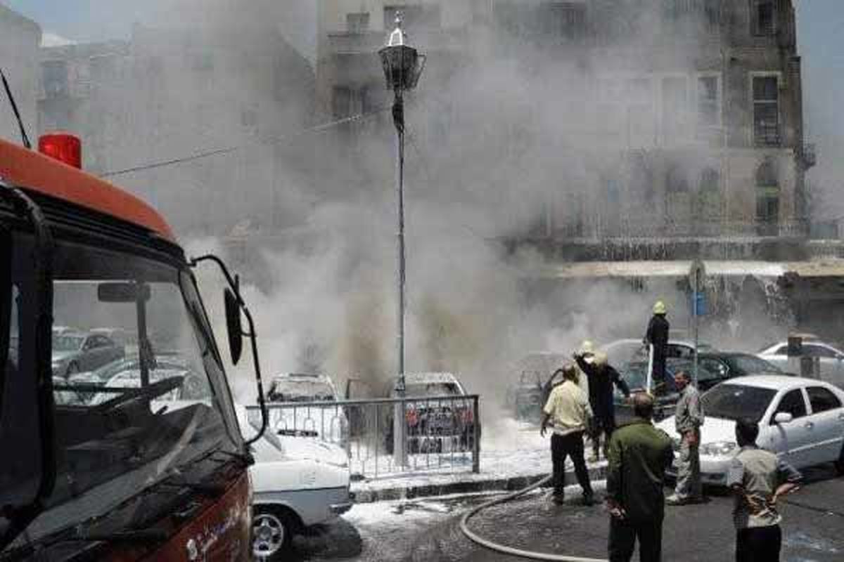 انفجار خودروی بمب گذاری شده در القامشلی سوریه