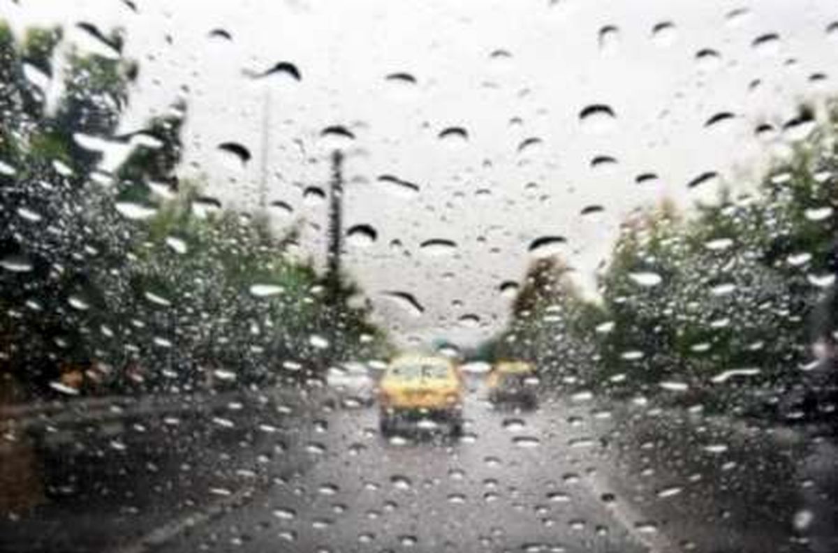 بارش باران در استان خراسان رضوی /ترافیک نیمه سنگین در آزاد راه تهران- کرج