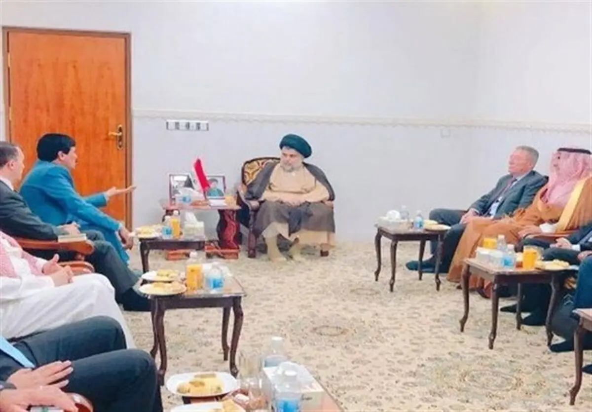 دیدار سفیر عربستان با مقتدی صدر