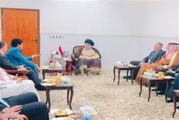 دیدار سفیر عربستان با مقتدی صدر