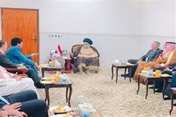 دیدار سفیر عربستان با مقتدی صدر