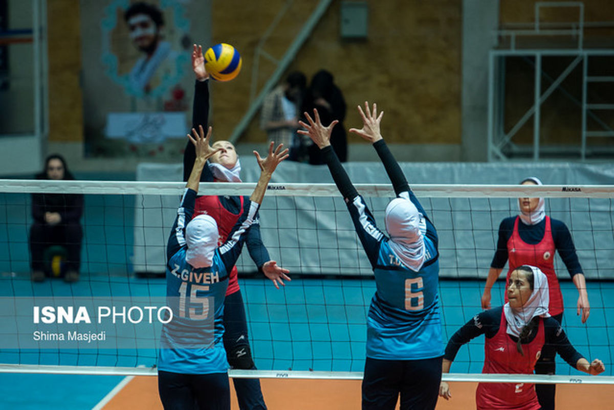 برنامه مسابقات دختران نوجوان والیبال ایران در قهرمانی آسیا