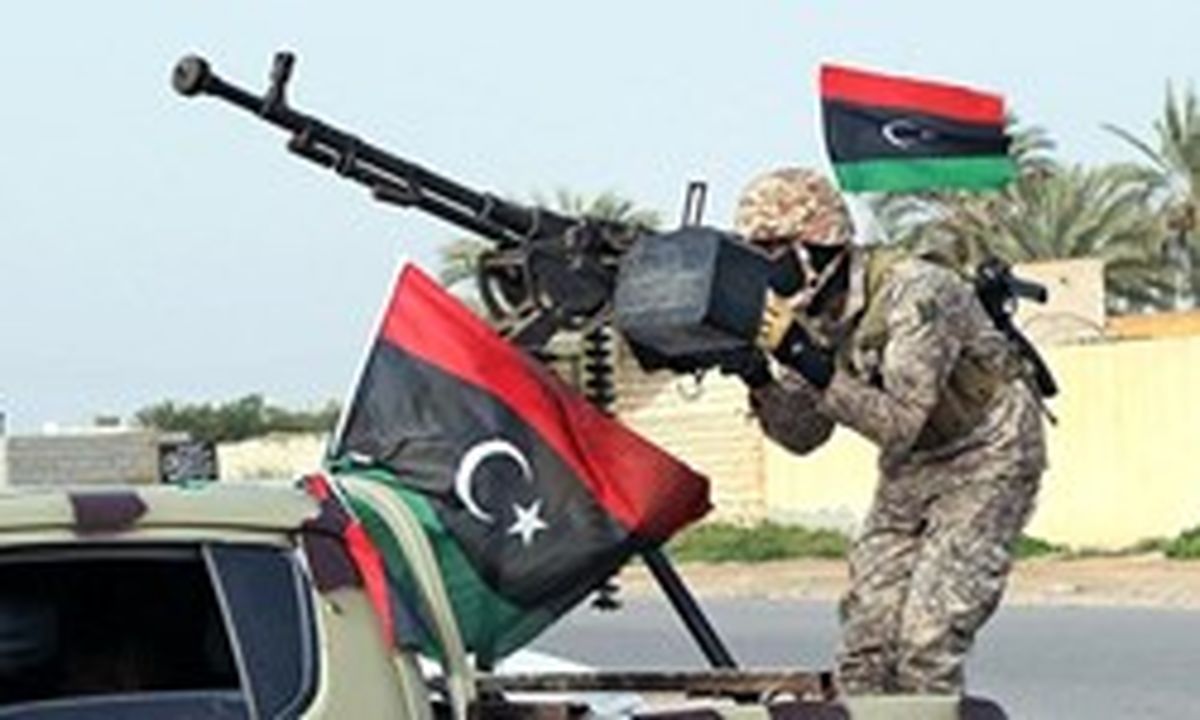 بمباران اتاق عملیات تروریست‌ها در «درنه» لیبی