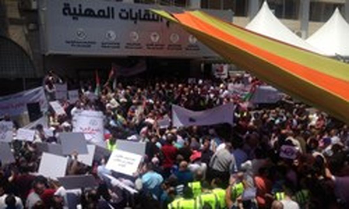 تداوم تظاهرات‌های ضد دولتی در اردن