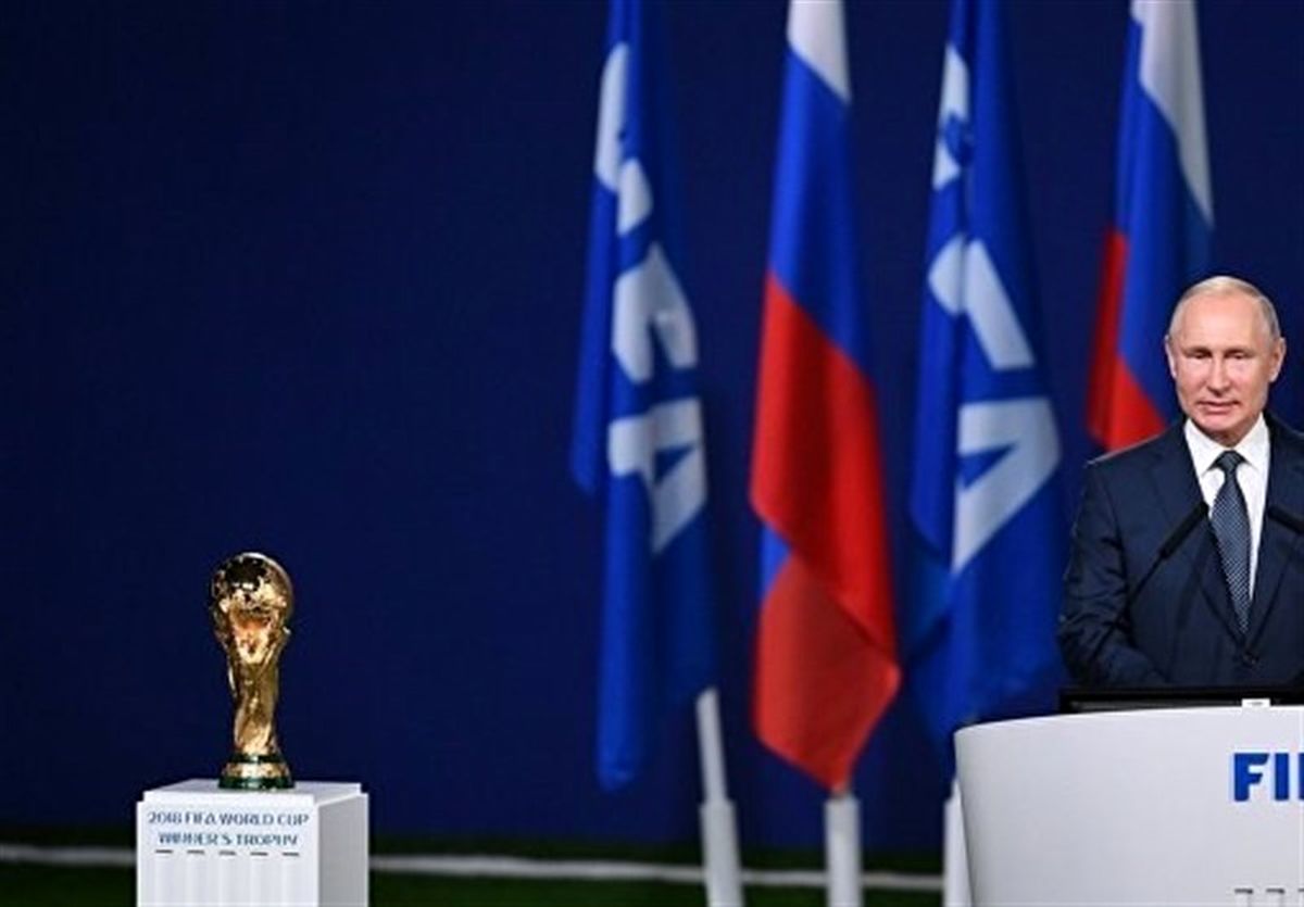جام جهانی ۲۰۱۸ ا پوتین: روسیه قدردان حمایت‌های لفظی و عملی ۸ سال اخیر است