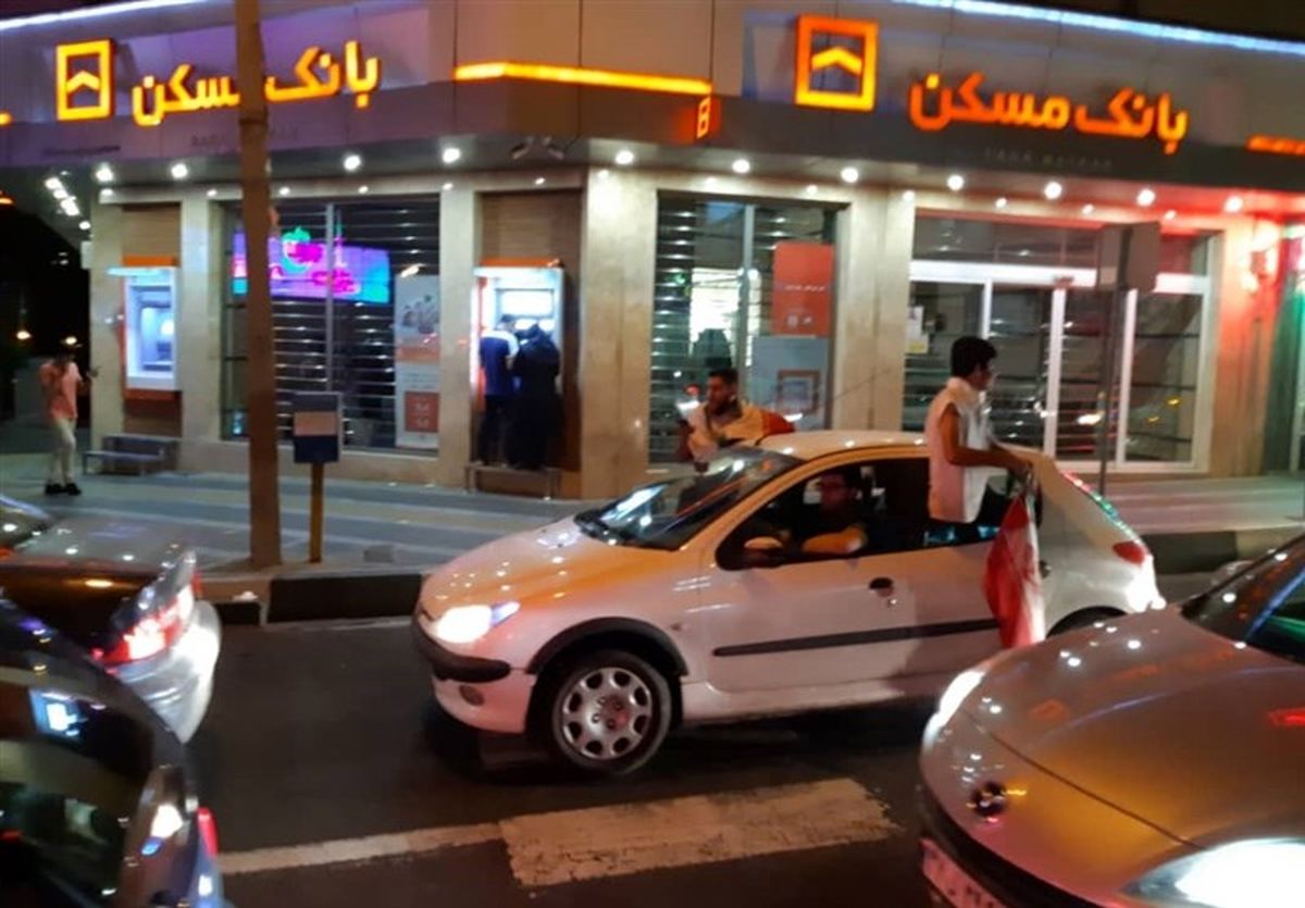 آخرین وضعیت ترافیک تهران پس از پیروزی تیم ملی در جام جهانی