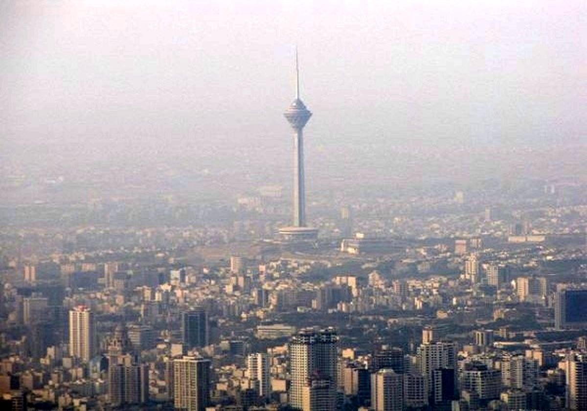 هوای تهران با شاخص ۱۰۲ ناسالم شد