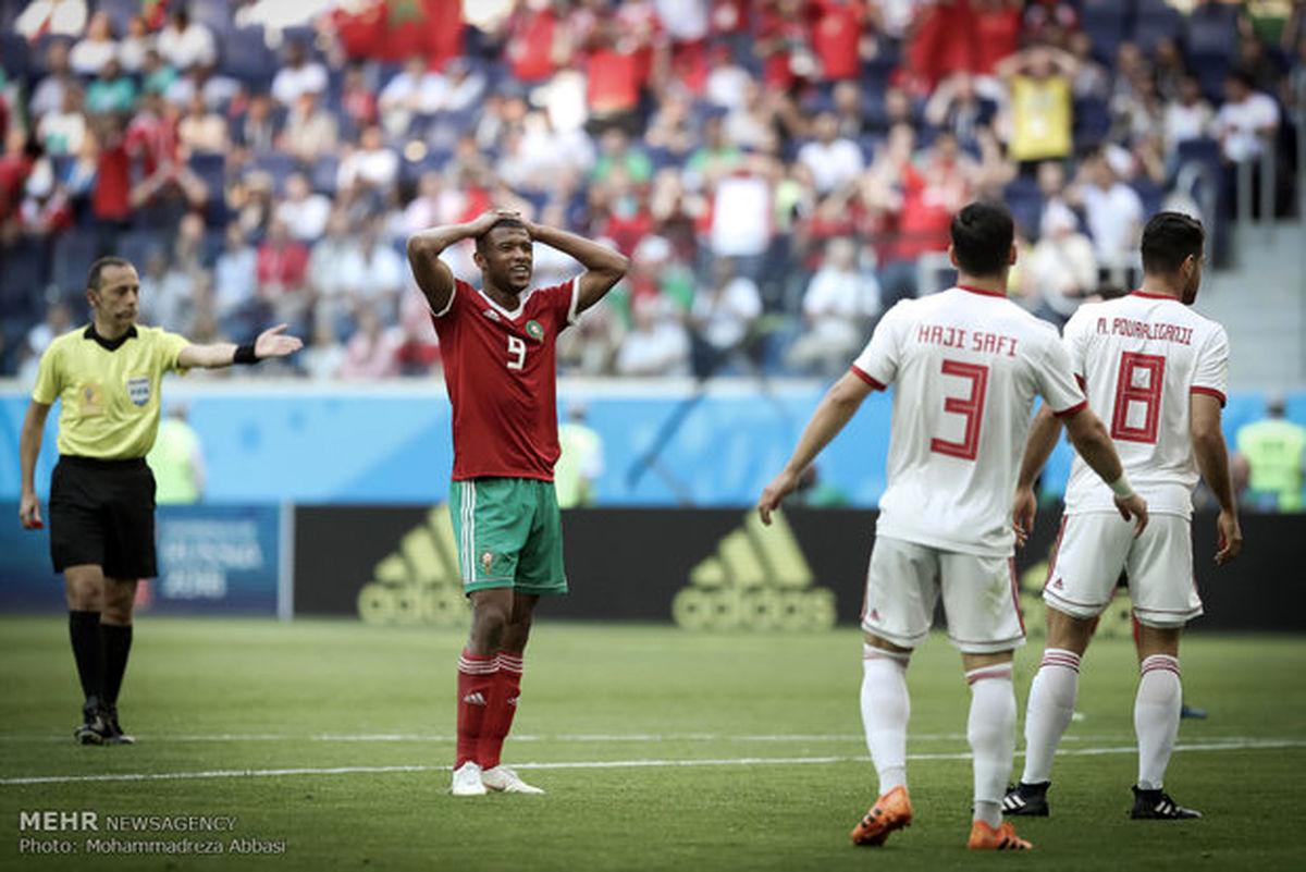 اشک‌های بازیکنان و هواداران مراکش/ حمله به پرچم رژیم اشغالگر قدس