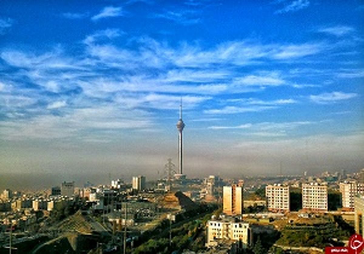 هوای تهران با شاخص ۸۴ سالم است