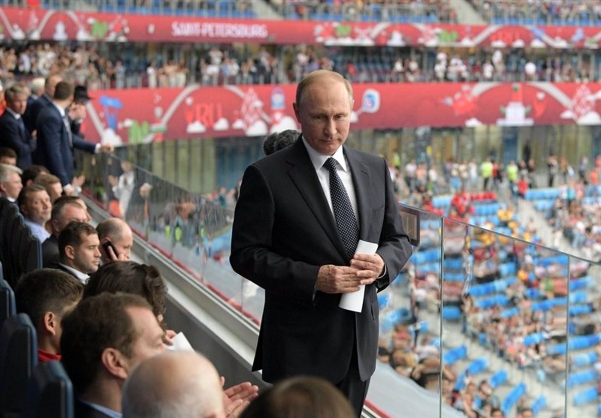 جام جهانی ۲۰۱۸| غیبت پوتین در بازی پایانی روسیه و دستور ویژه نخست‌وزیر