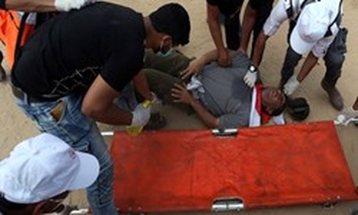بیش از ۲۰۰ نفر از اهالی غزه در حمله نظامیان صهیونیست زخمی شده‌اند