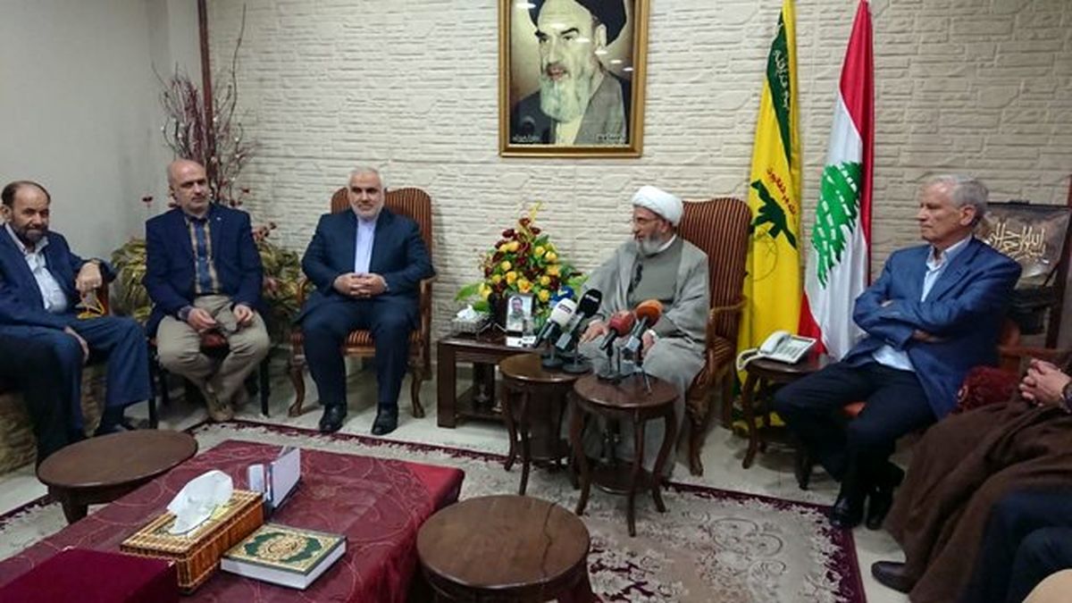 خداحافظی سفیر ایران در بیروت با برخی مقامات لبنانی