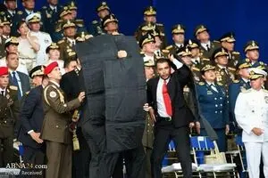 لحظه انفجار پهپاد حامل موادمنفجره در ونزوئلا