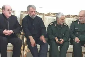 سخنان حاج قاسم سلیمانی در منزل شهید قمی