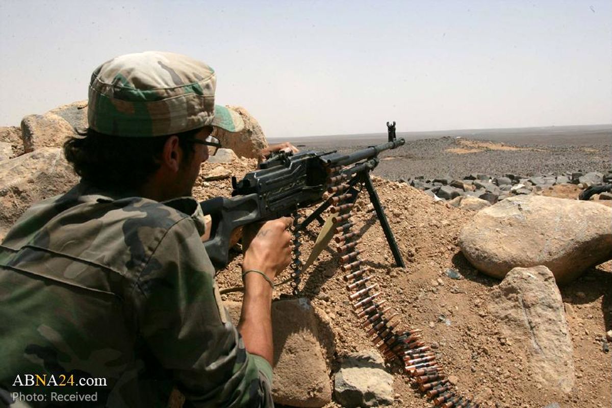 عملیات ارتش سوریه علیه تروریست‌های داعش