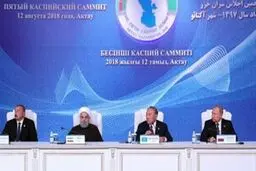 روحانی: عبور شناور‌های جنگی خارجی از دریای خزر ممنوع است