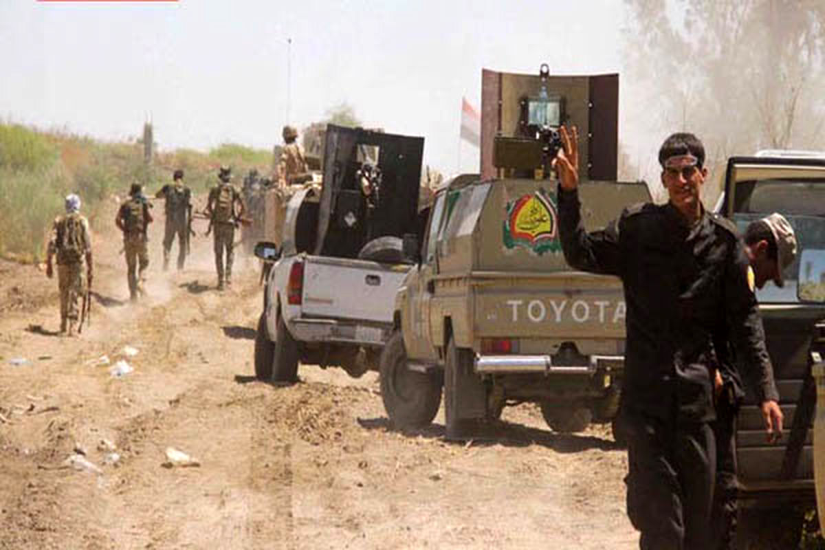 عملیات مشترک امنیتی حشد الشعبی و پلیس عراق