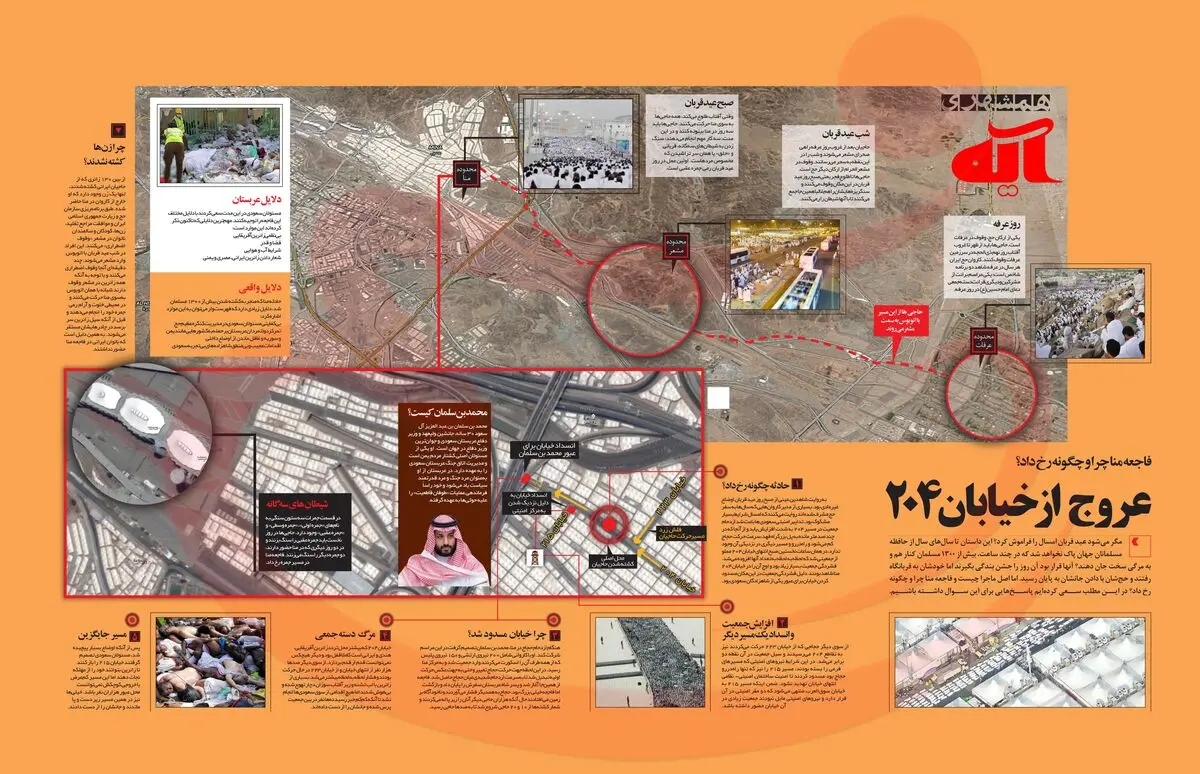 اینفوگرافیک "عروج از خیابان ۲۰۴!"
