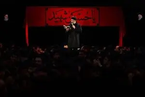 زمینه شب پنجم عزاداری اباعبدالله - حاج محمود کریمی