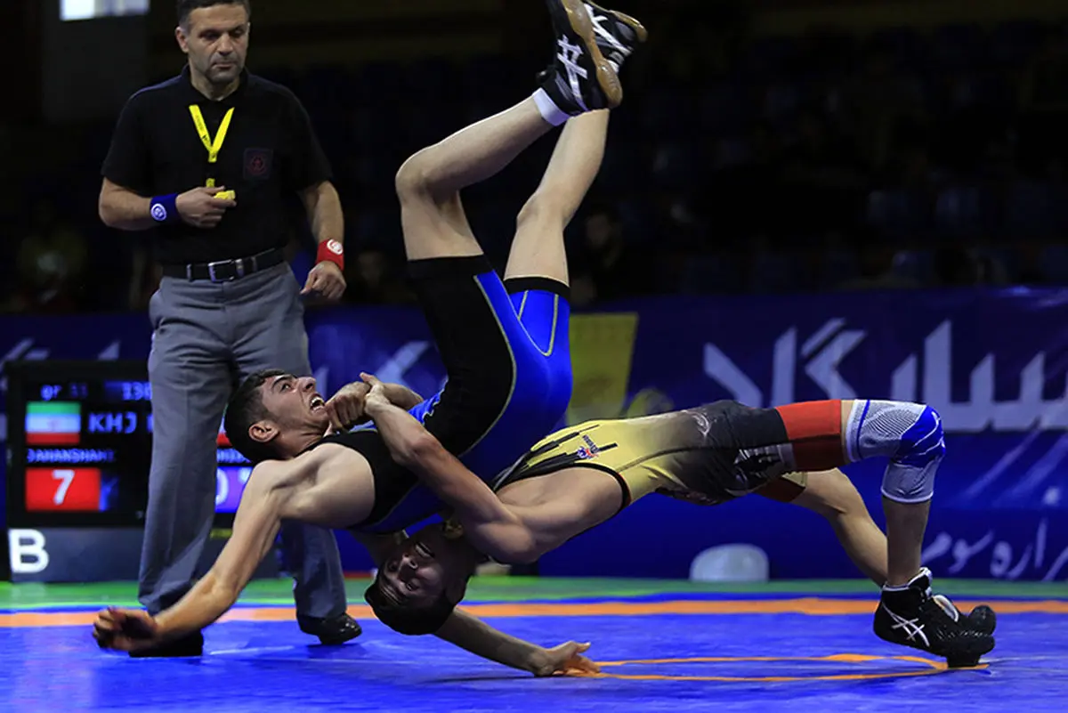 نفرات برتر اوزان ۱۰ گانه کشتی آزاد و فرنگی مشخص شدند