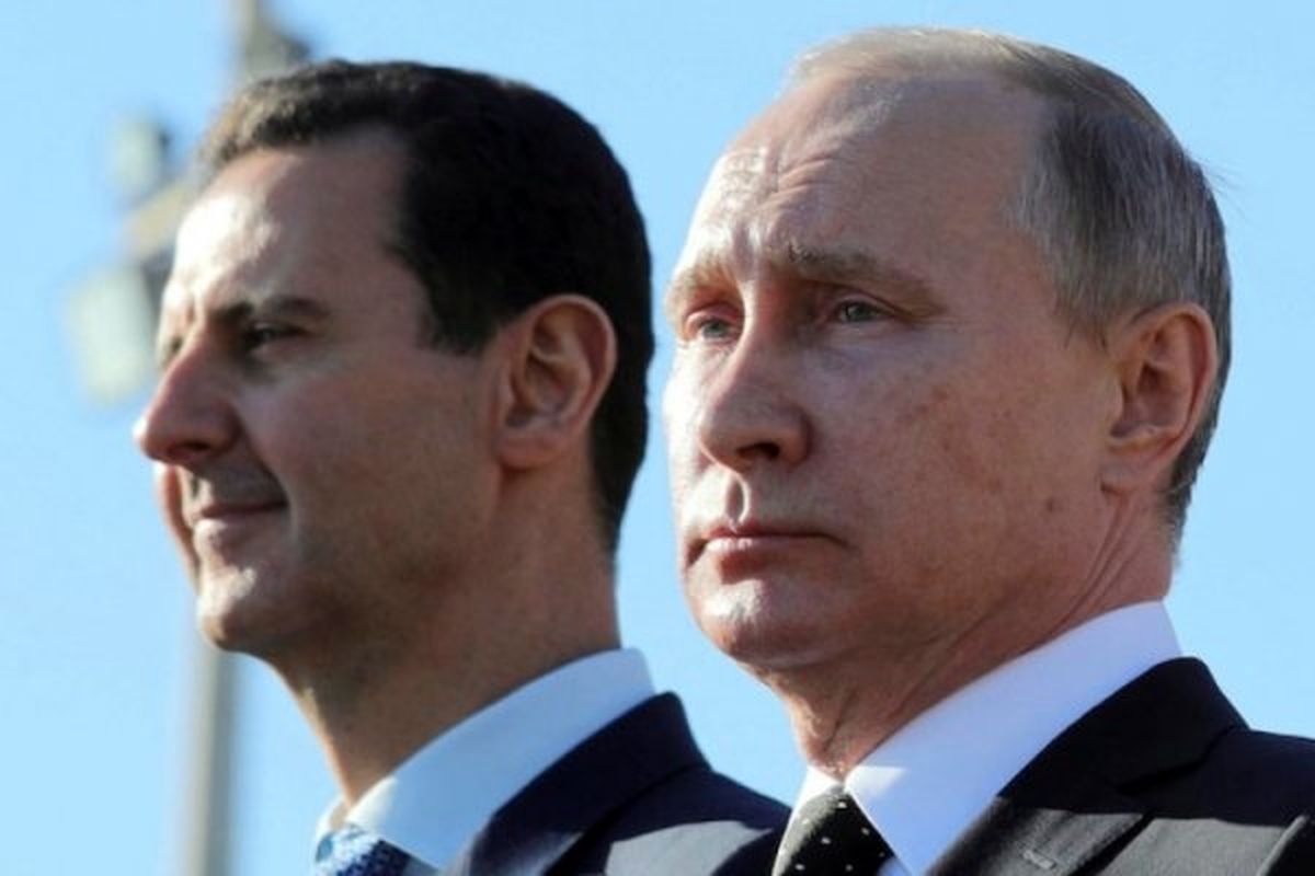 «بشار اسد» مرگ ۱۵ نظامی روسیه را به «پوتین» تسلیت گفت