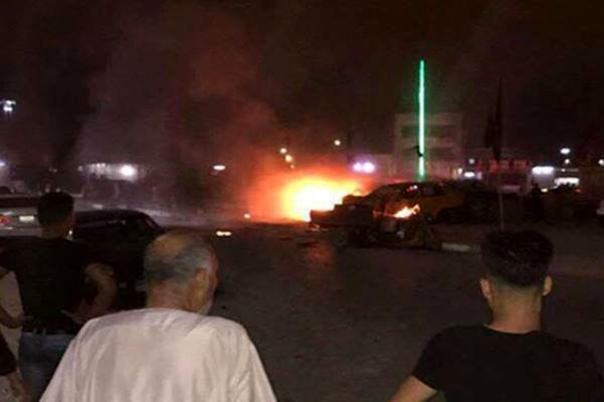 انفجار یک خودروی بمب گذاری شده در «کرکوک» عراق/۳ تن زخمی شدند