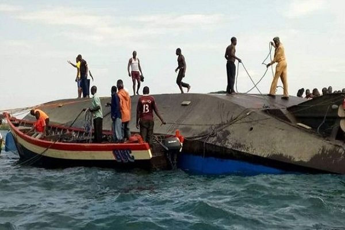 افزایش شمار قربانیان واژگونی کشتی در تانزانیا به ۱۹۶ کشته