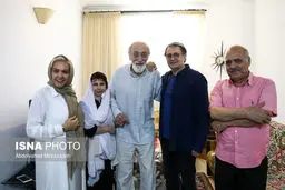 دیدار پرخاطره چند بازیگر با جمال اجلالی