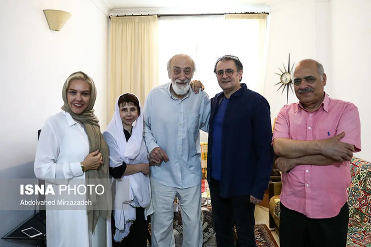 دیدار پرخاطره چند بازیگر با جمال اجلالی