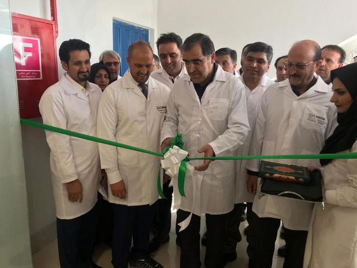 یک طرح آزمایشگاهی با حضور وزیر بهداشت در قزوین افتتاح شد