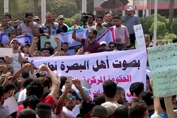 کدام احزاب عراقی از تظاهرات جنوب این کشور حمایت کردند؟