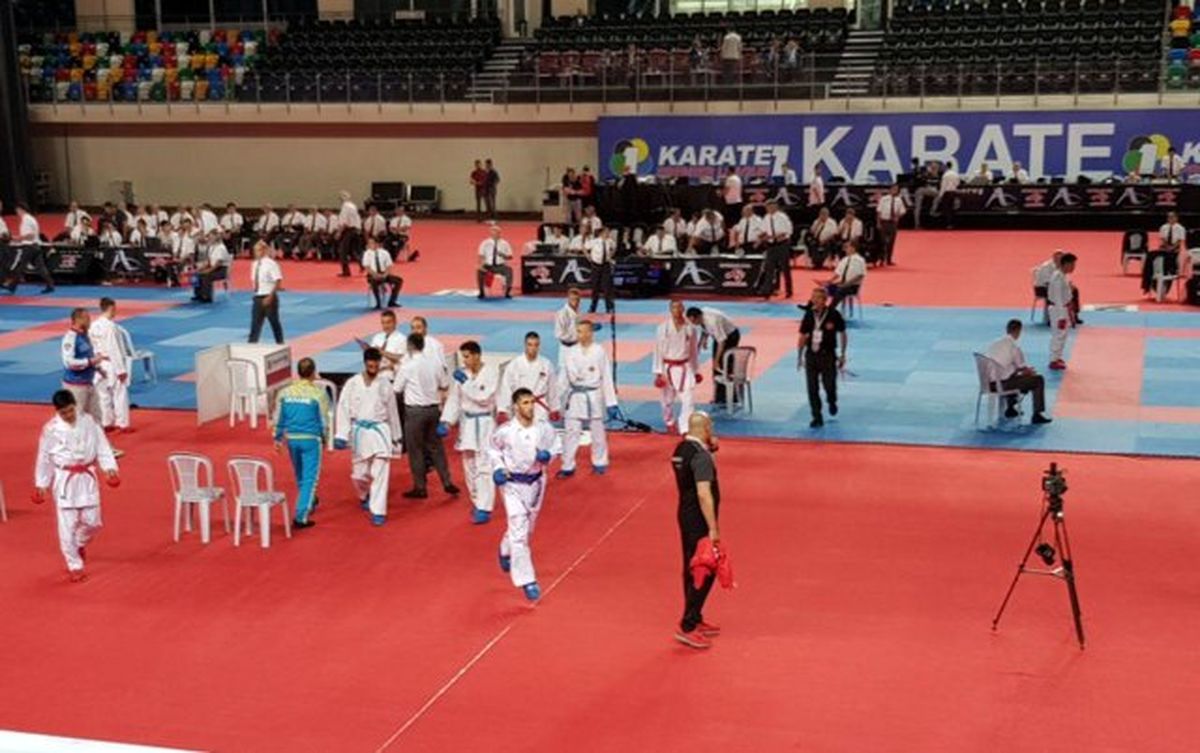 قهرمانی کومیته انفرادی مردان ایران در کاراته قهرمانی آسیا