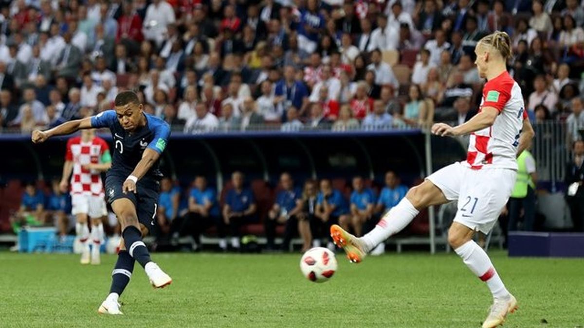 ام‌باپه دومین گلزن جوان تاریخ فینال‌های جام جهانی