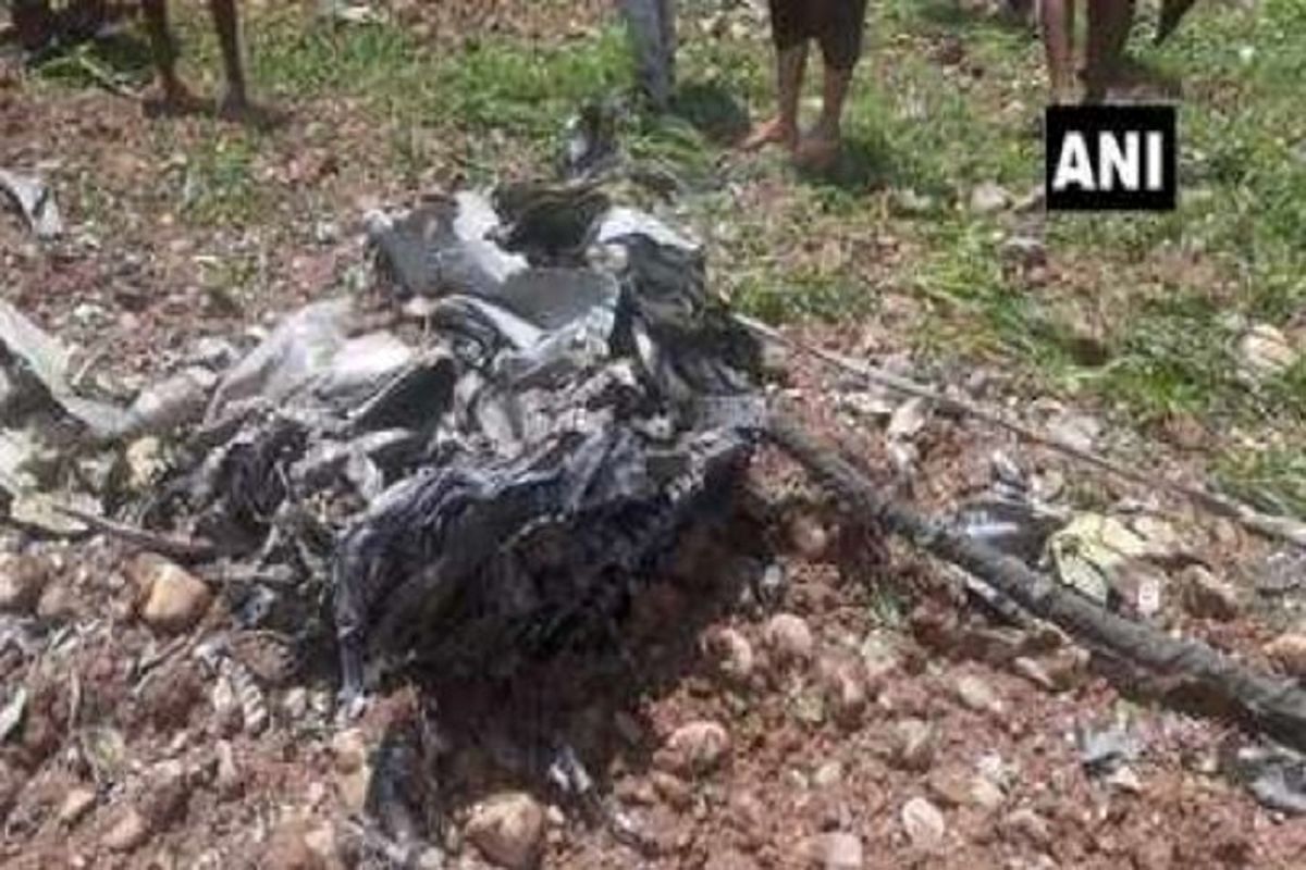 جنگنده میگ - ۲۱ نیروی هوایی هند سقوط کرد
