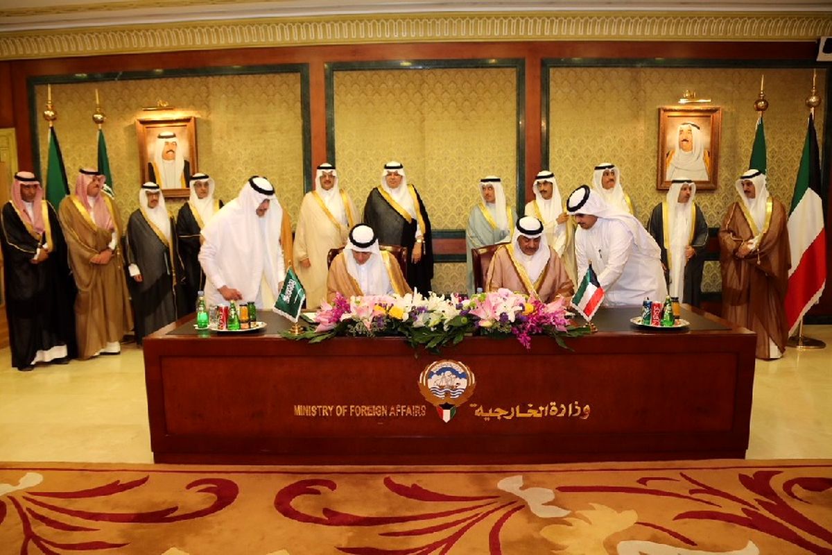 کویت و عربستان تفاهم نامه ایجاد شورای هماهنگی را امضا کردند