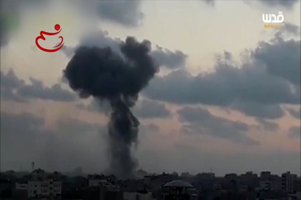 بمباران سنگین غزه توسط جنگنده‌های اسرائیلی