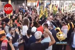 دیدار فرمانده حزب‌الله لبنان با دختر چهار ساله‌اش