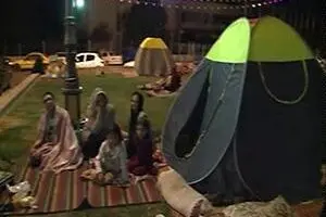 وضعیت مردم سیرچ کرمان پس از زلزله صبح امروز
