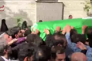 مراسم تشییع پیکر استاد اخلاق آیت‌الله آقامرتضی تهرانی